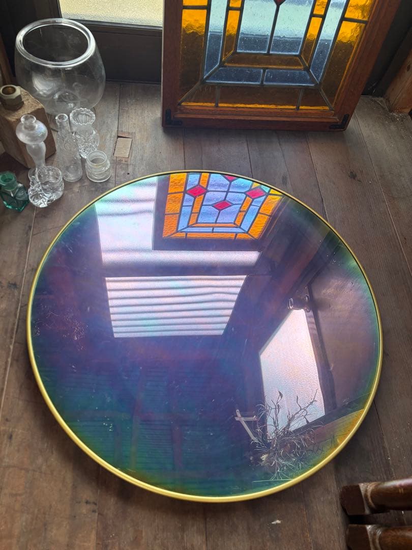 希少｜Studio Rosso デザイナーズ ミラー｜北欧デザイン 鏡　壁掛け