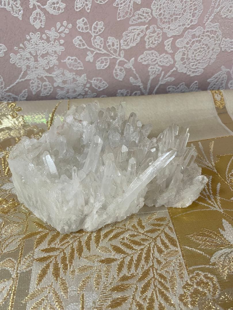 邪気祓い✨✨ヒマラヤ水晶　原石　クラスター590g ✨✨