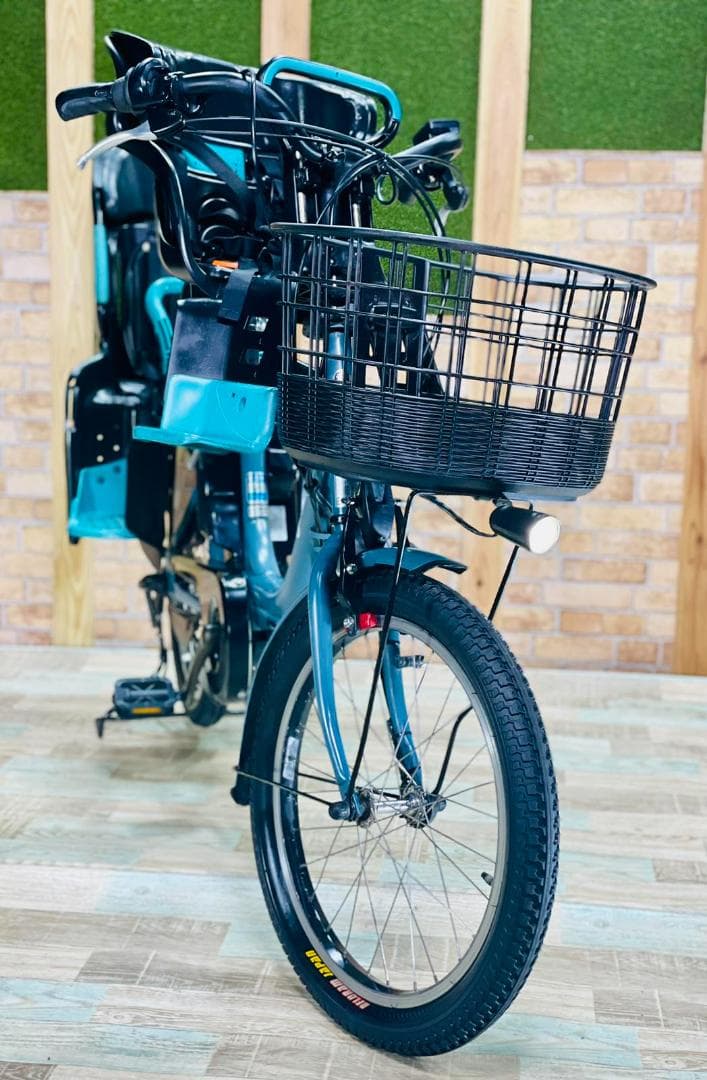 愛知静岡配送可　極上バビー ヤマハ子供乗せ電動アシスト自転車 H1412