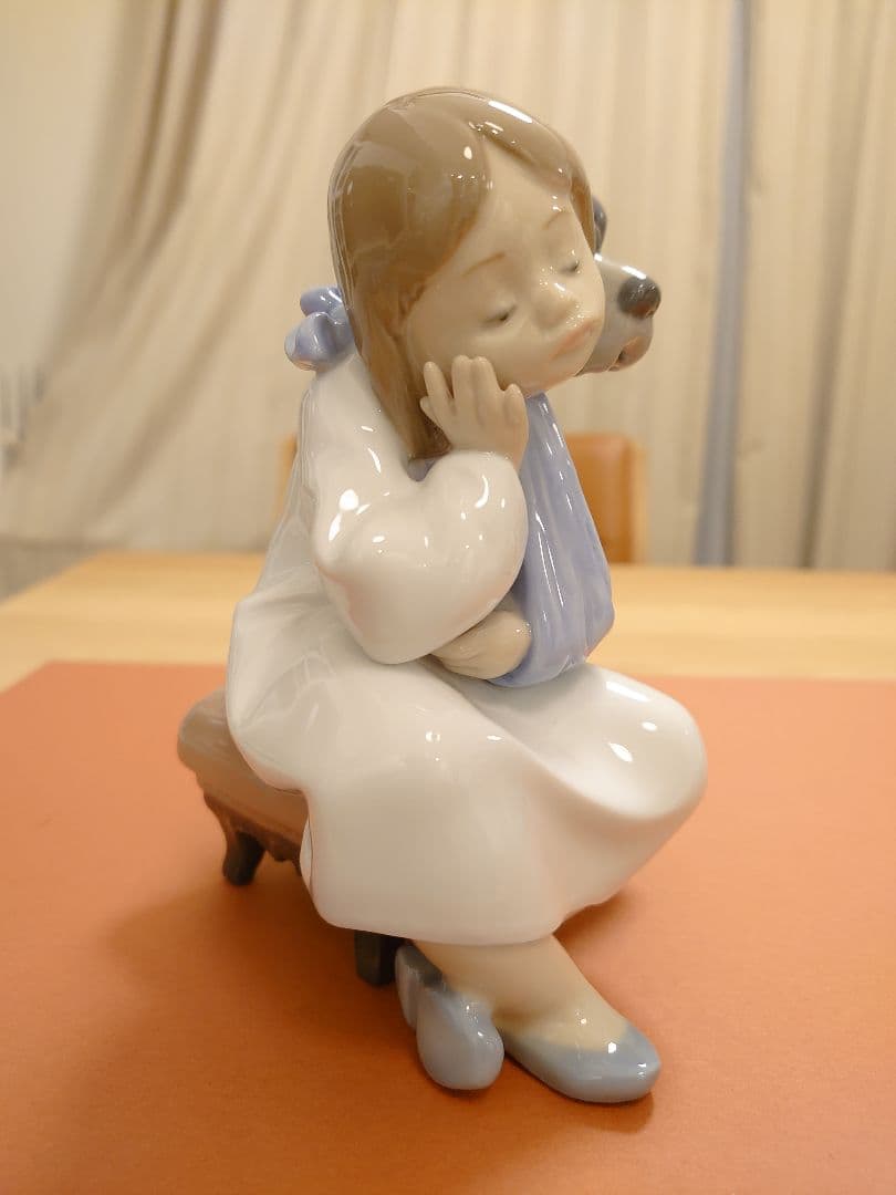 【極美品 無欠損 絶版】リヤドロ LLADRO 5706『今日は遊べない』
