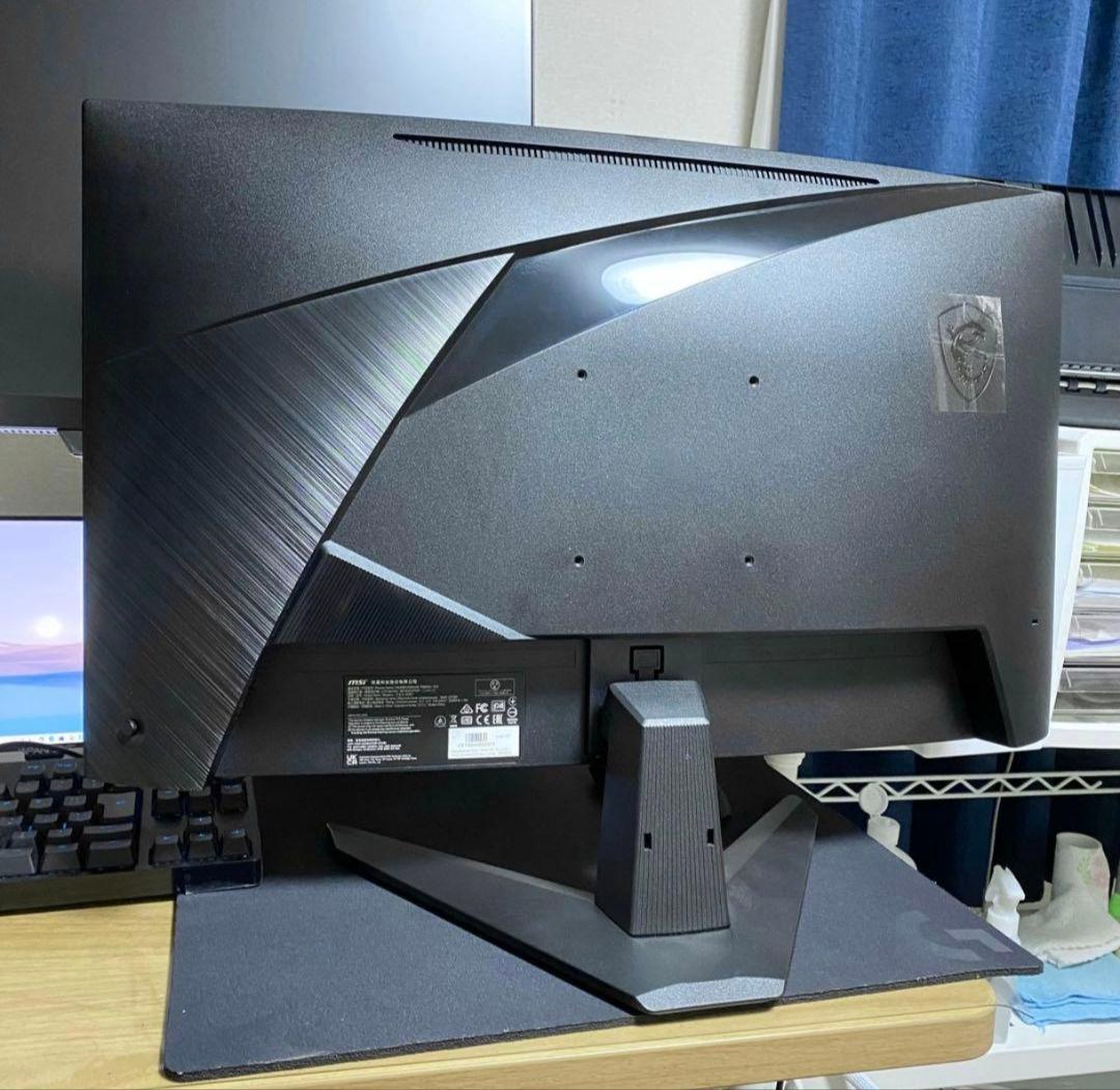 【2024年製】MSI 27インチ曲面ゲーミングモニターMAG 27C6F美品