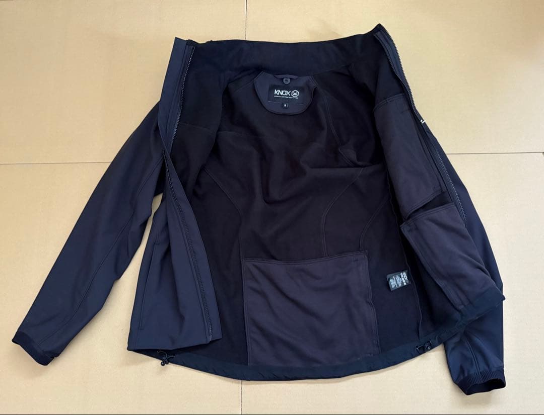 【ほぼ新品】 KNOX バイク用ジャケット デュアルプロ（ブラック）Sサイズ