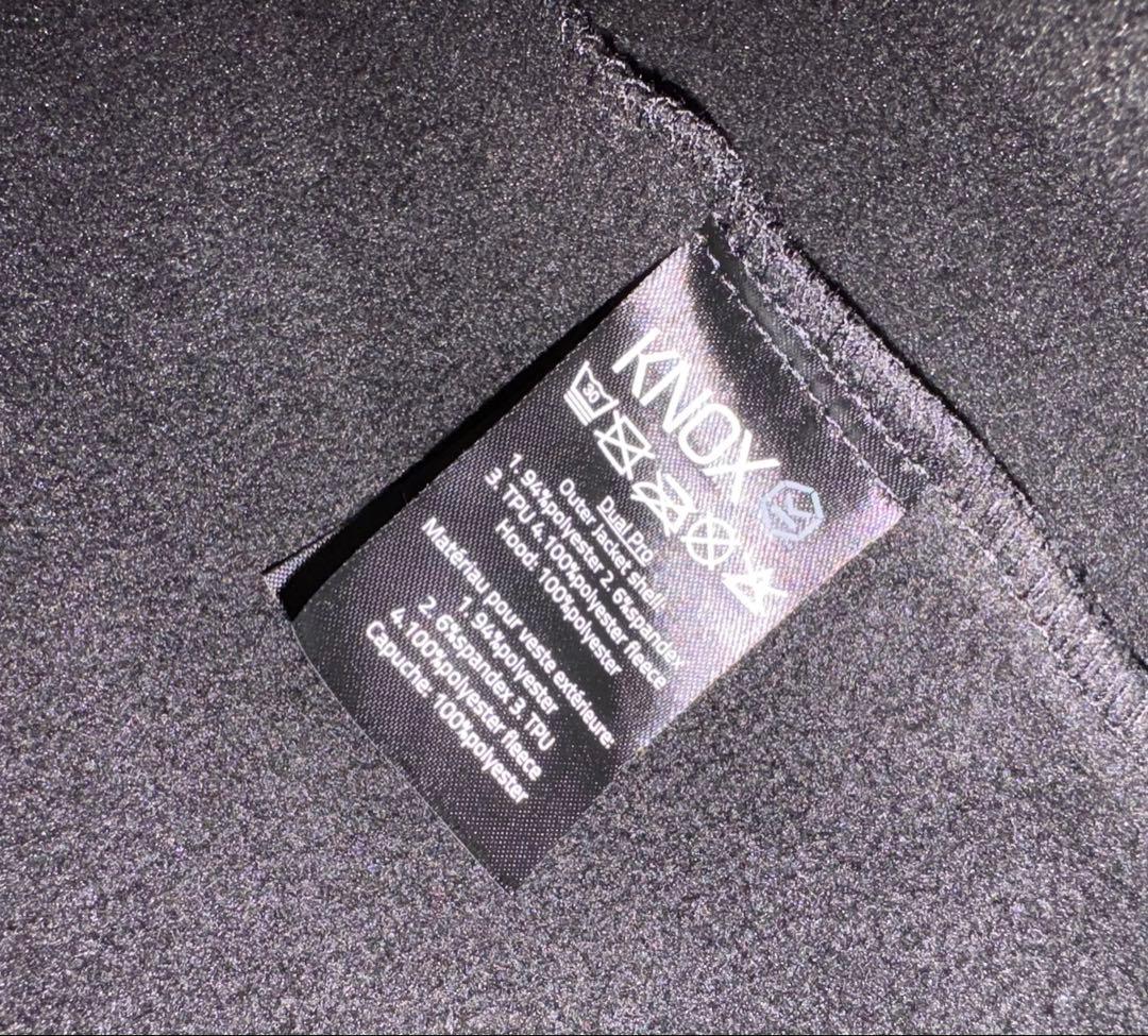 【ほぼ新品】 KNOX バイク用ジャケット デュアルプロ（ブラック）Sサイズ