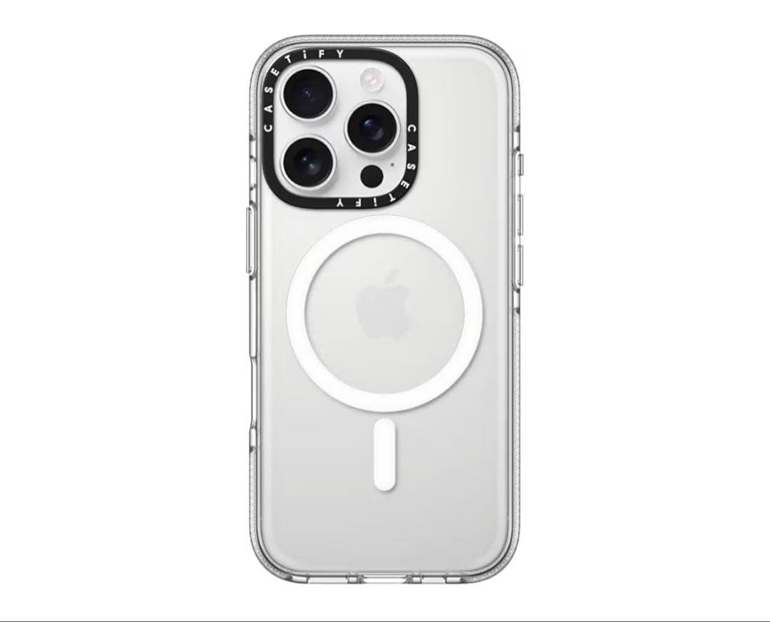 iPhoneアクセサリー CASETIFY Clear Magsafe for iPhone16pro