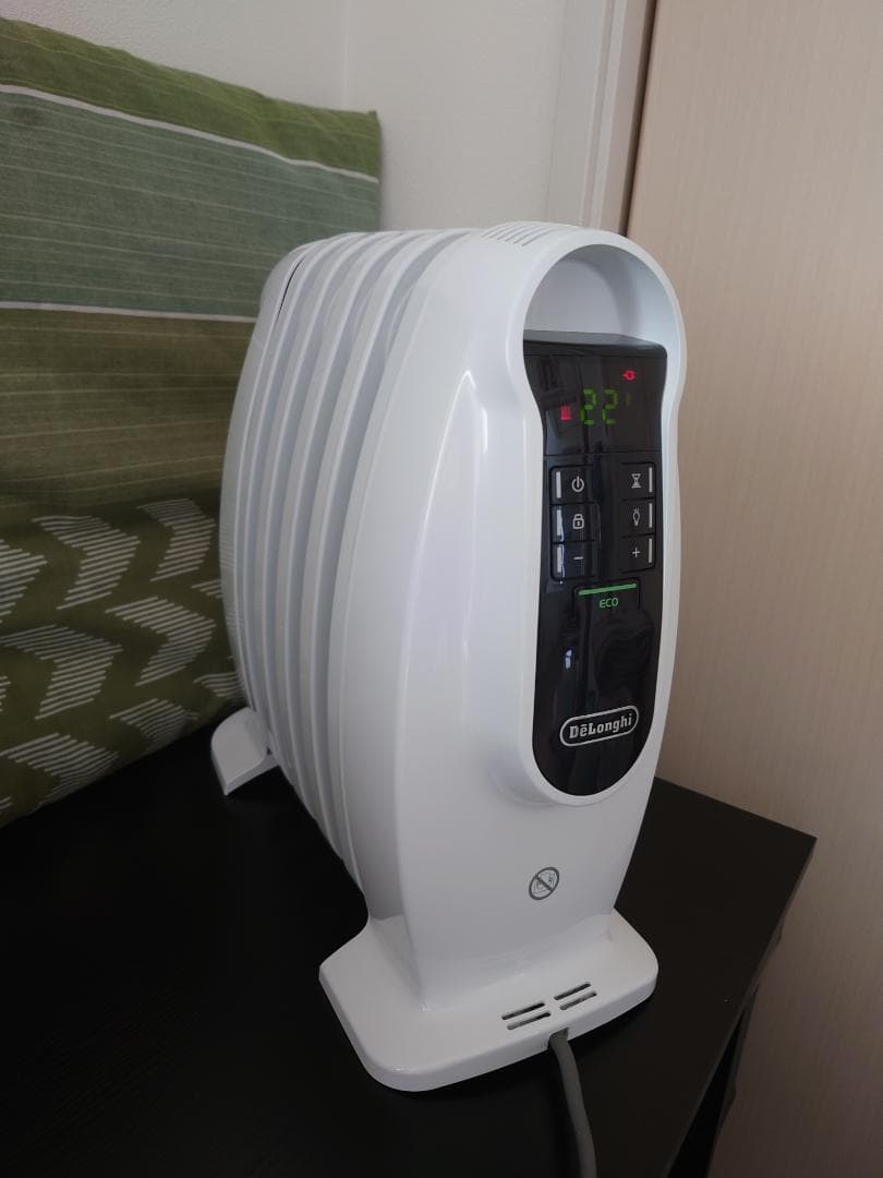 【美品】デロンギ　オイルヒーター　NJ0505E　エコカバー付き