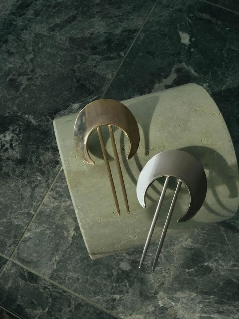 SYKIA Moon Plate Hair Fork ヘアアクセサリー