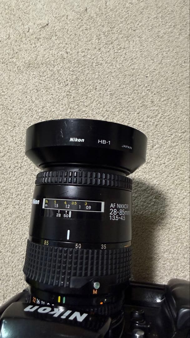 Nikon F4 AF28-85 SB-25 MB-21付 現状品
