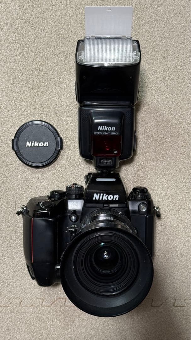 Nikon F4 AF28-85 SB-25 MB-21付 現状品