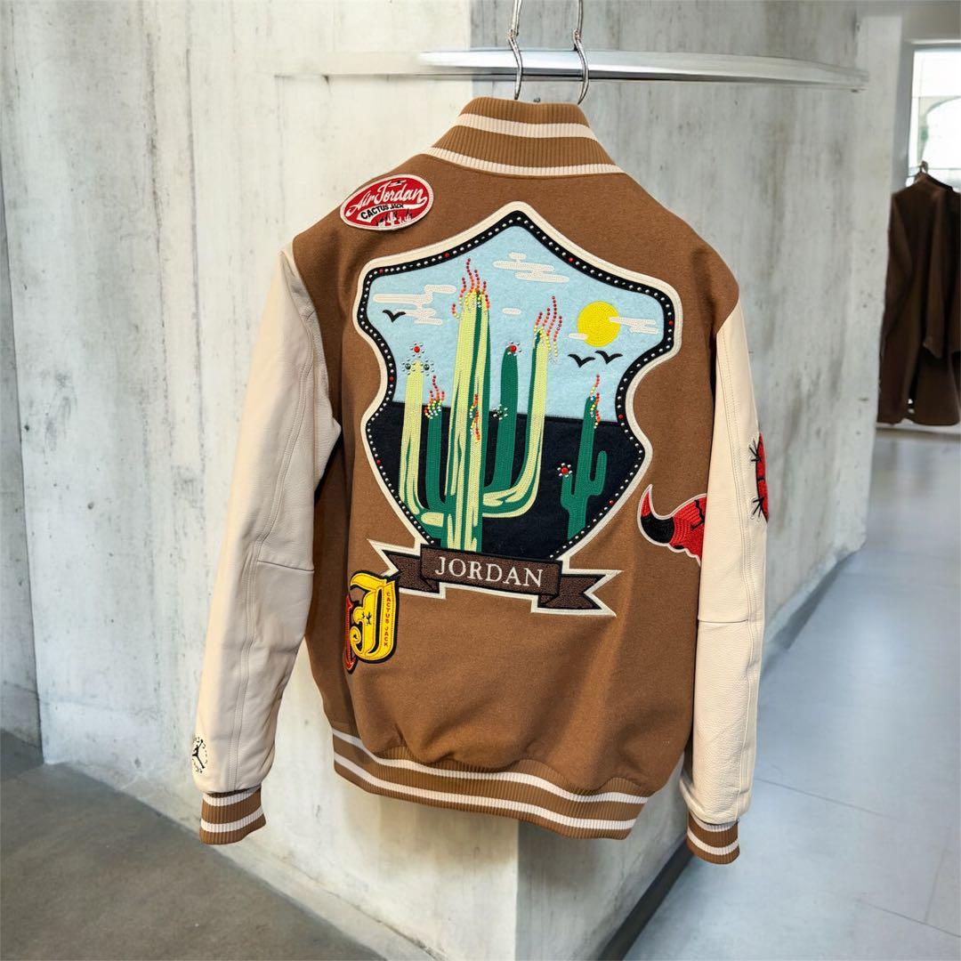 海外限定Travis Scott x Jordan Varsity Jacket