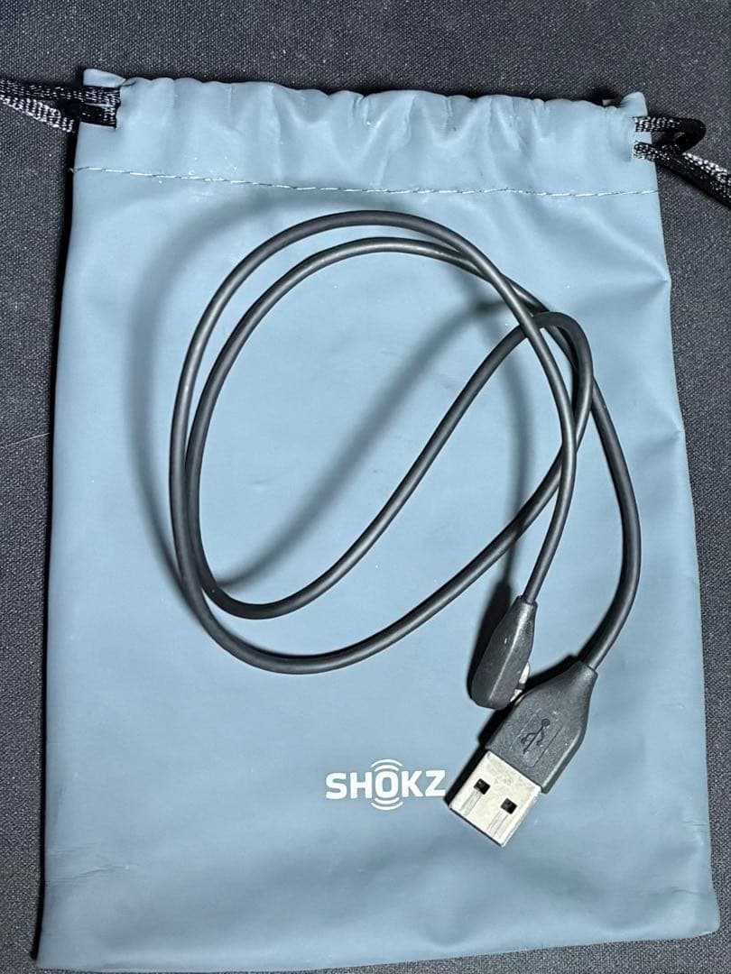 SHOKZ 骨伝導イヤホン OpenRun ブラック