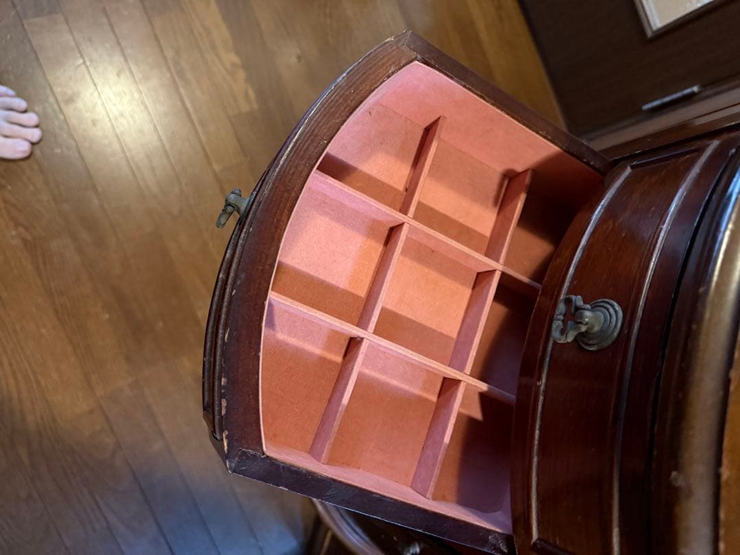 A*o様 アンティーク家具　木製ジュエリーボックス 送料込み
