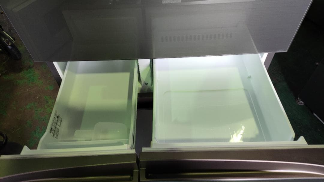 【完動品】TOSHIBA GR-T600FZ(ZH) 東芝ノンフロン冷凍冷蔵庫