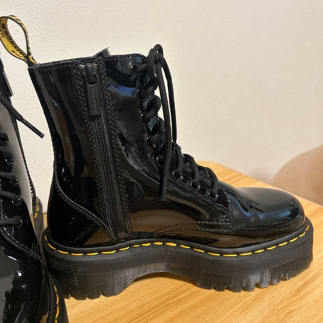 24cm Dr.Martens JADON 厚底 ８ホールブーツ UK5 美品
