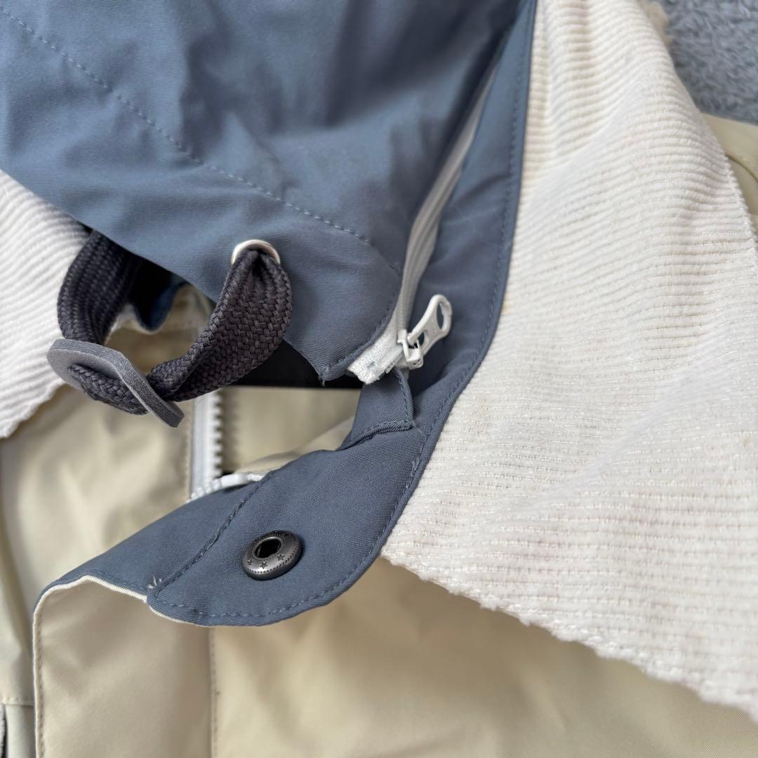 43DEGREES スノーボード　スキーウェア　上下セット　Ｌ　ビブパンツ　手袋