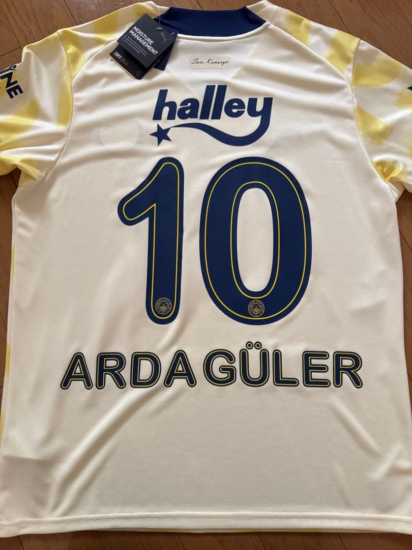 【希少】フェネルバフチェ22/23ユニフォーム #10 ギュレル