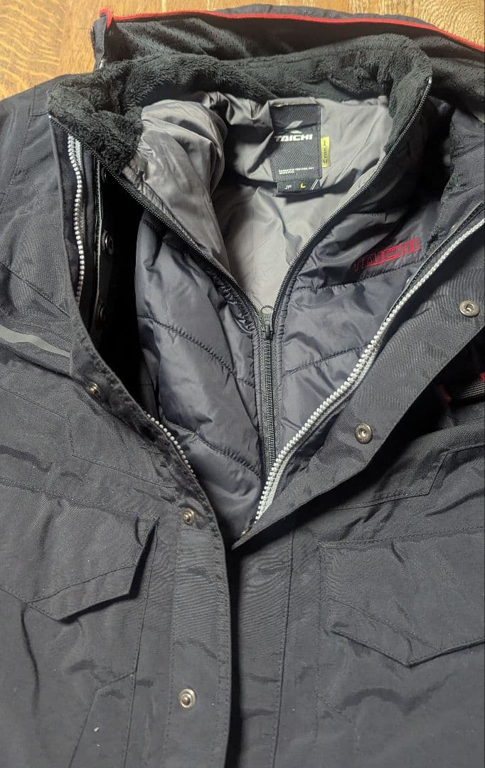 TAICHI 防水防寒ジャケット Lサイズ ブラック