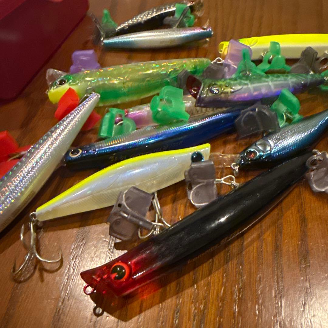 カゲロウ124ウェイキーブー112ガボッツなどルアー19点！引退品！早いもの勝ち