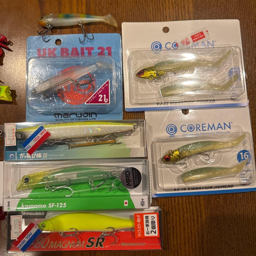 カゲロウ124ウェイキーブー112ガボッツなどルアー19点！引退品！早いもの勝ち