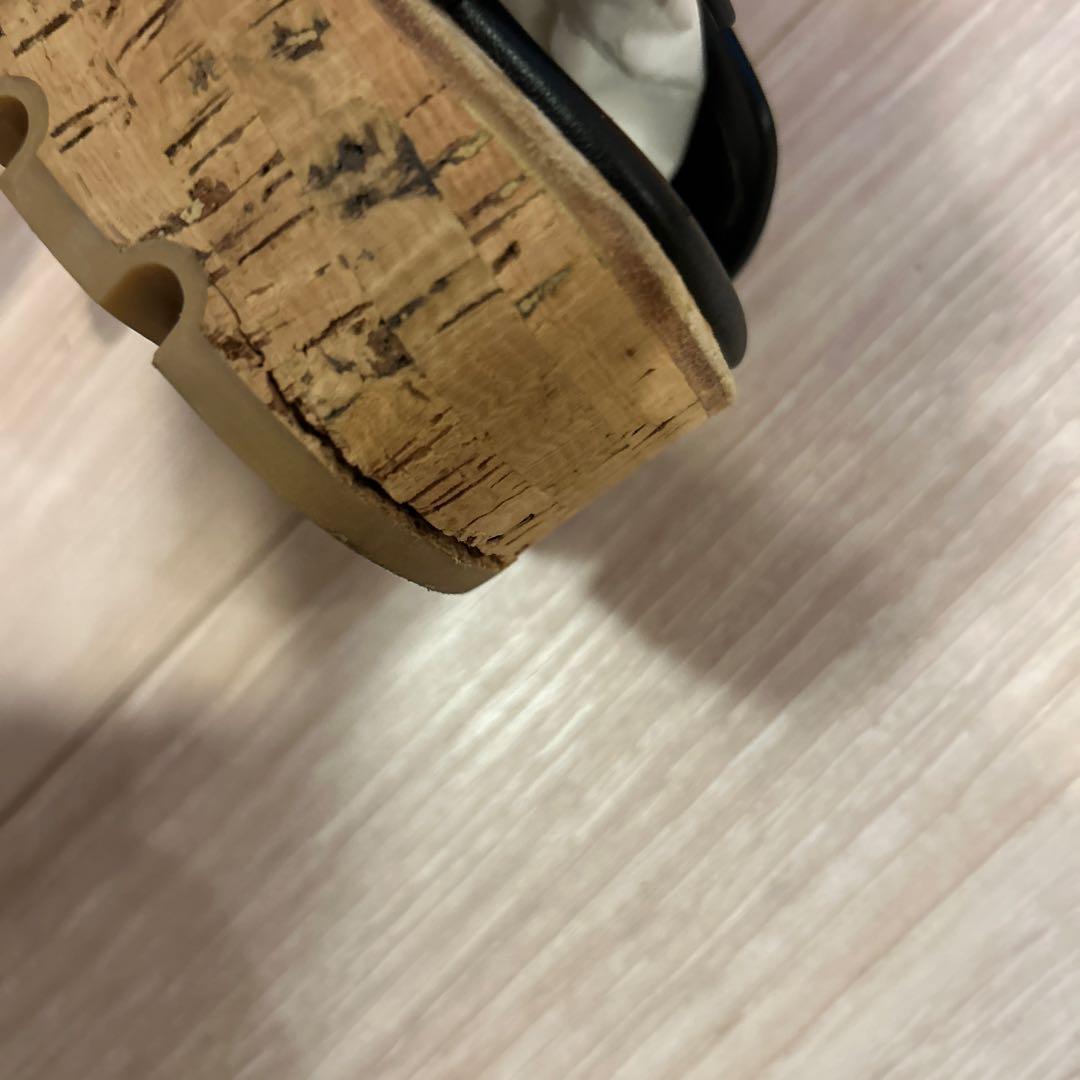 エルメス　　厚底サンダル　※コルク部分要確認