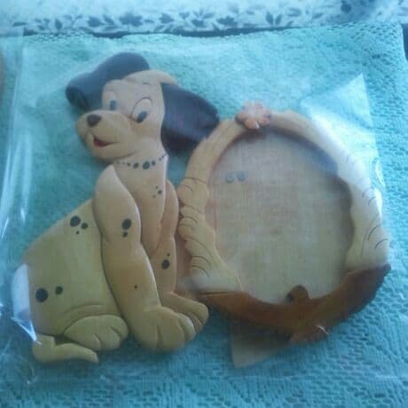 ディズニーくまのプーさん壁掛け１０１匹ワンちゃんフォトスタンド