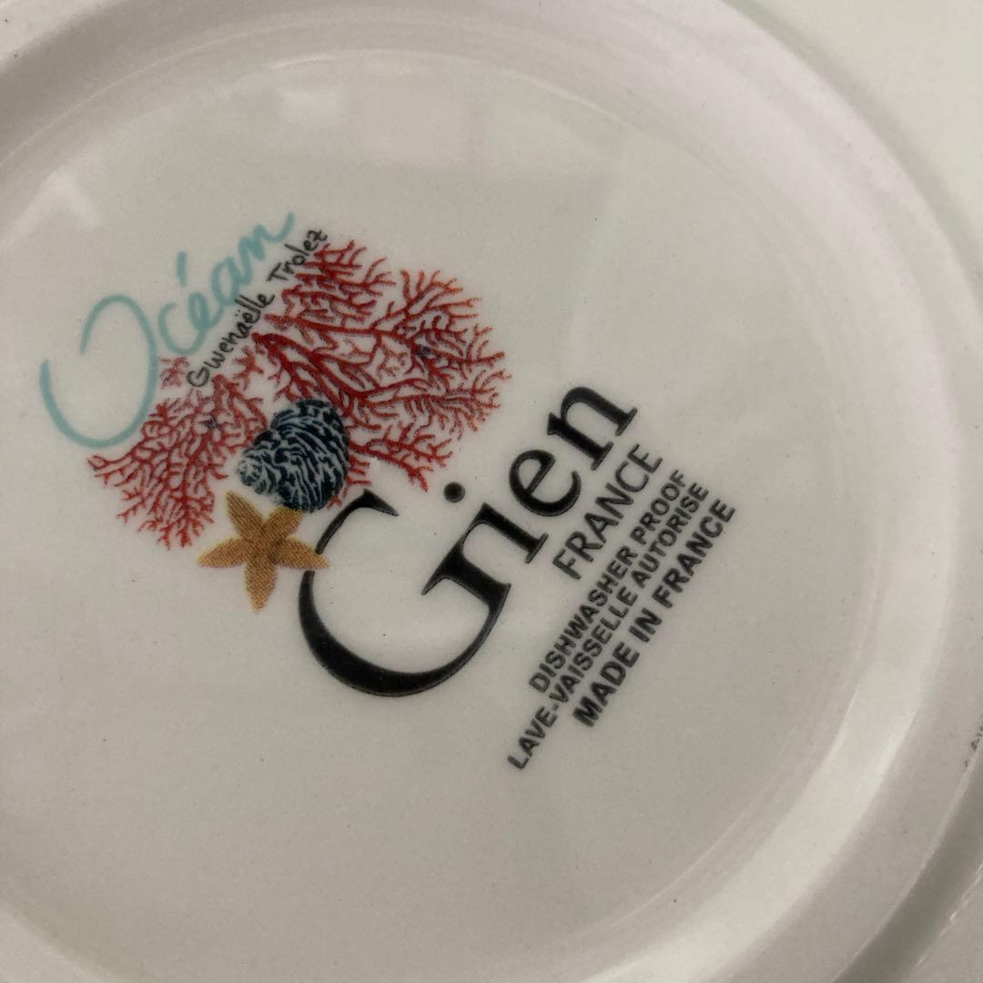 gien ocean希少モデルボウル4枚by gwenaelle torez