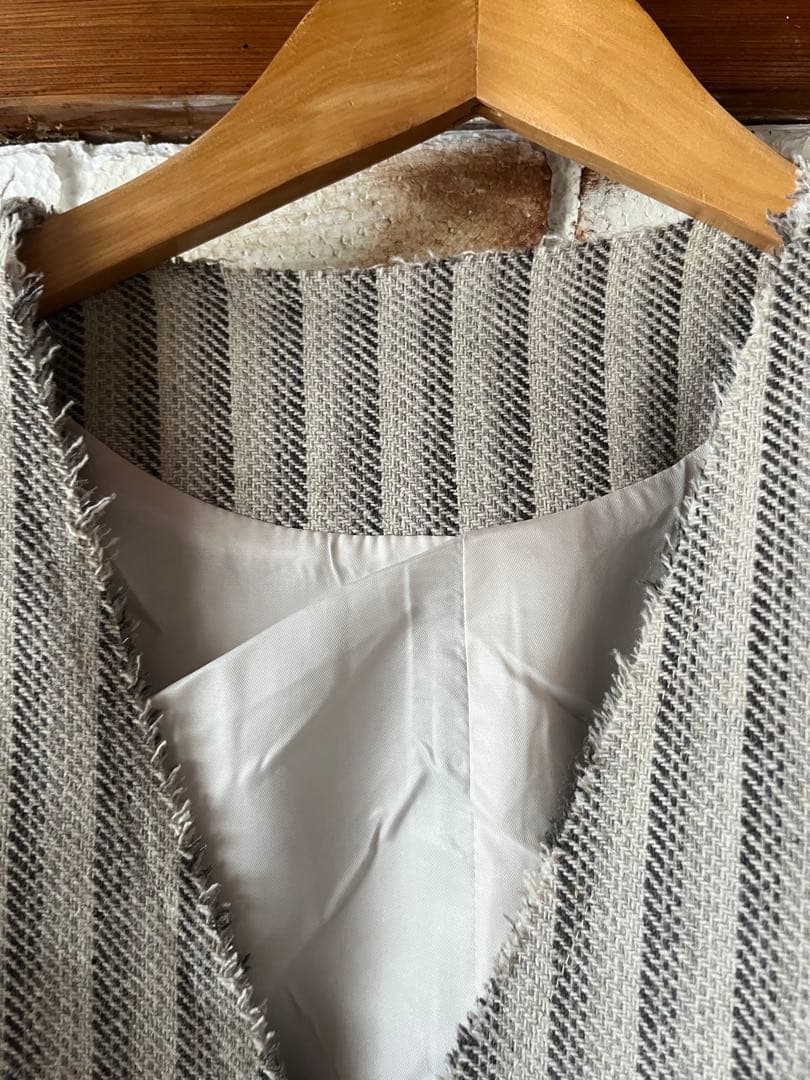 ANDREA&Co ストライプ ジャケット ビッグシャツ2点セット