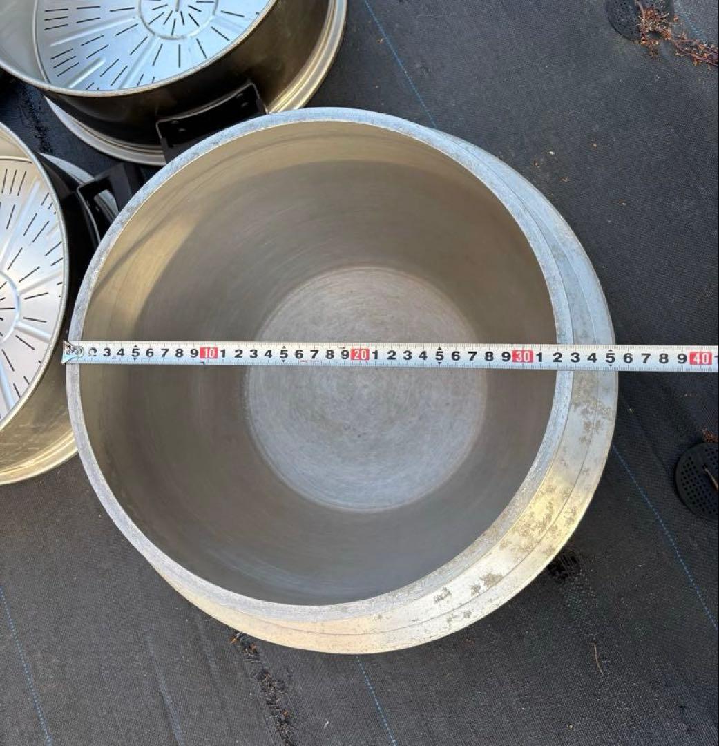 蒸し器・アルミ釜