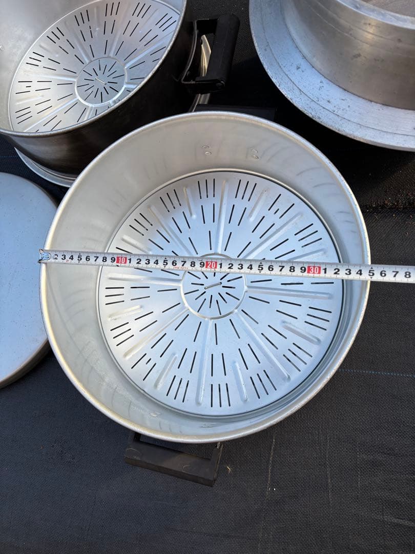 蒸し器・アルミ釜