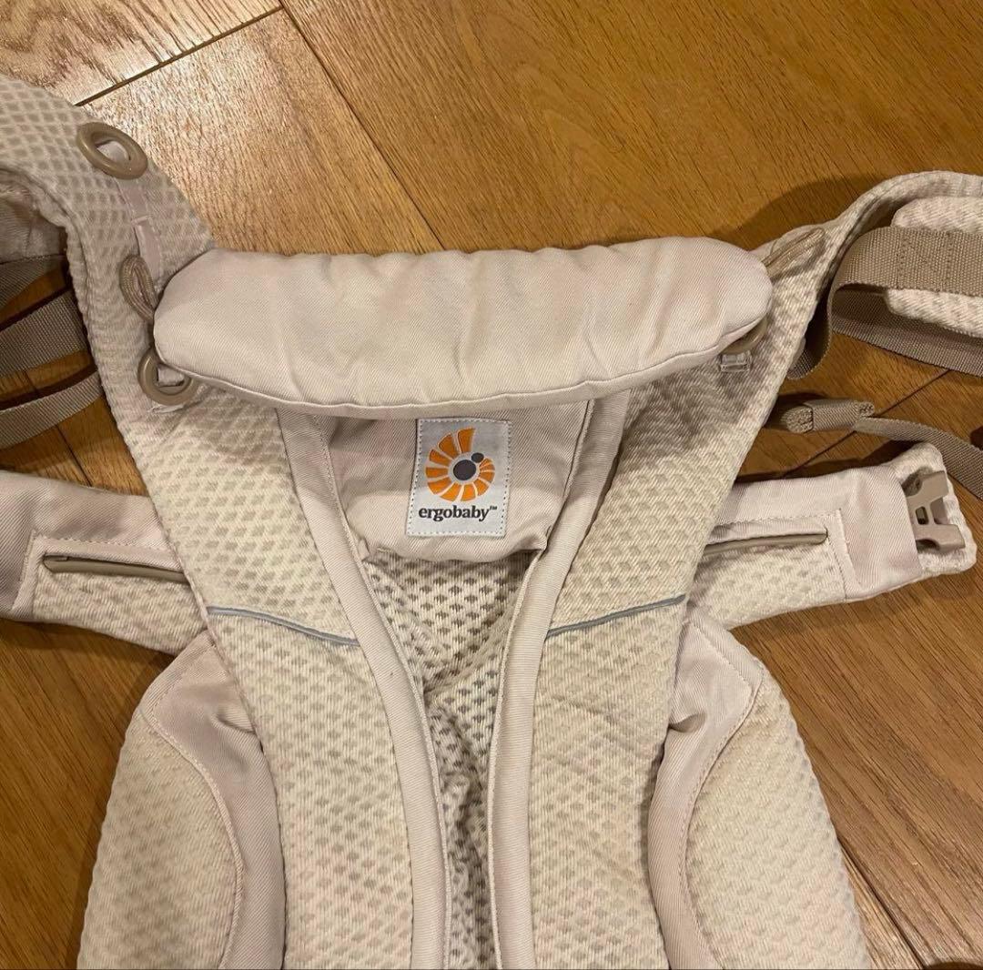 【美品】エルゴベビー　オムニブリーズ　抱っこ紐　ナチュラルベージュ　ベビー