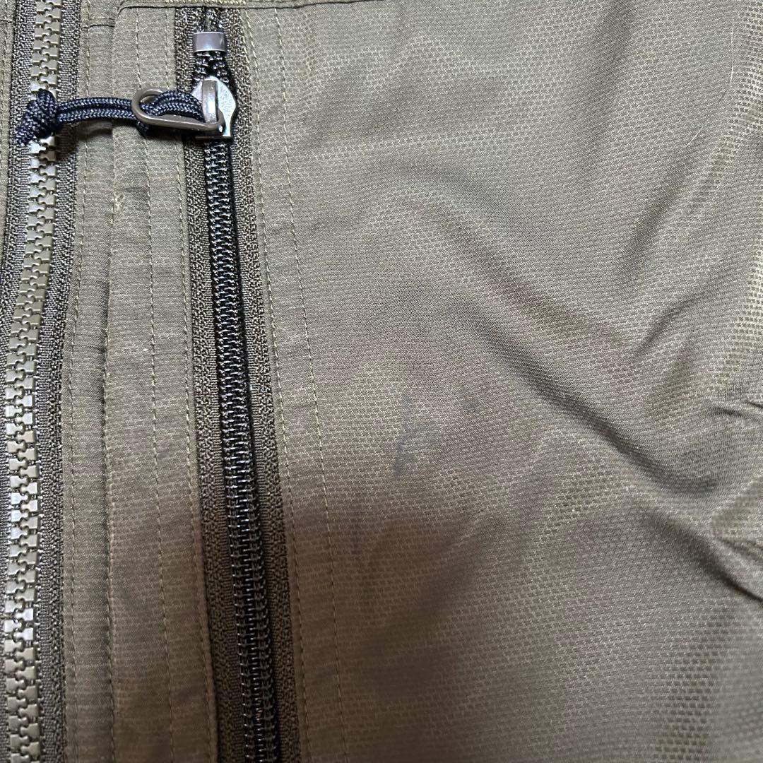 Columbia プリマロフト リバーシブル 中綿 ベスト カーキ 黄緑 XL