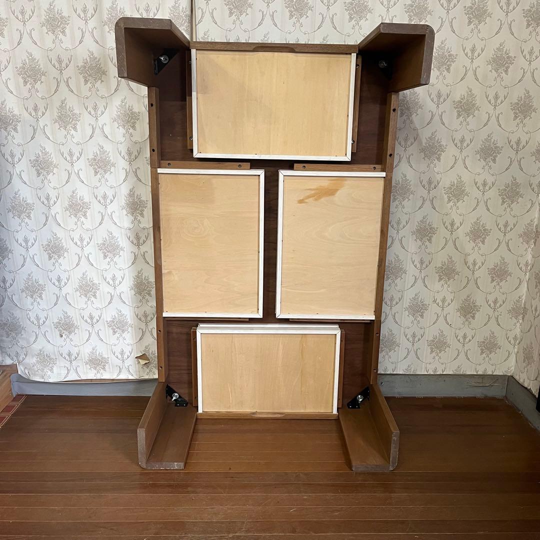 【アンティーク】木製 センターテーブル 座卓 ローテーブル 引出し ナチュラル