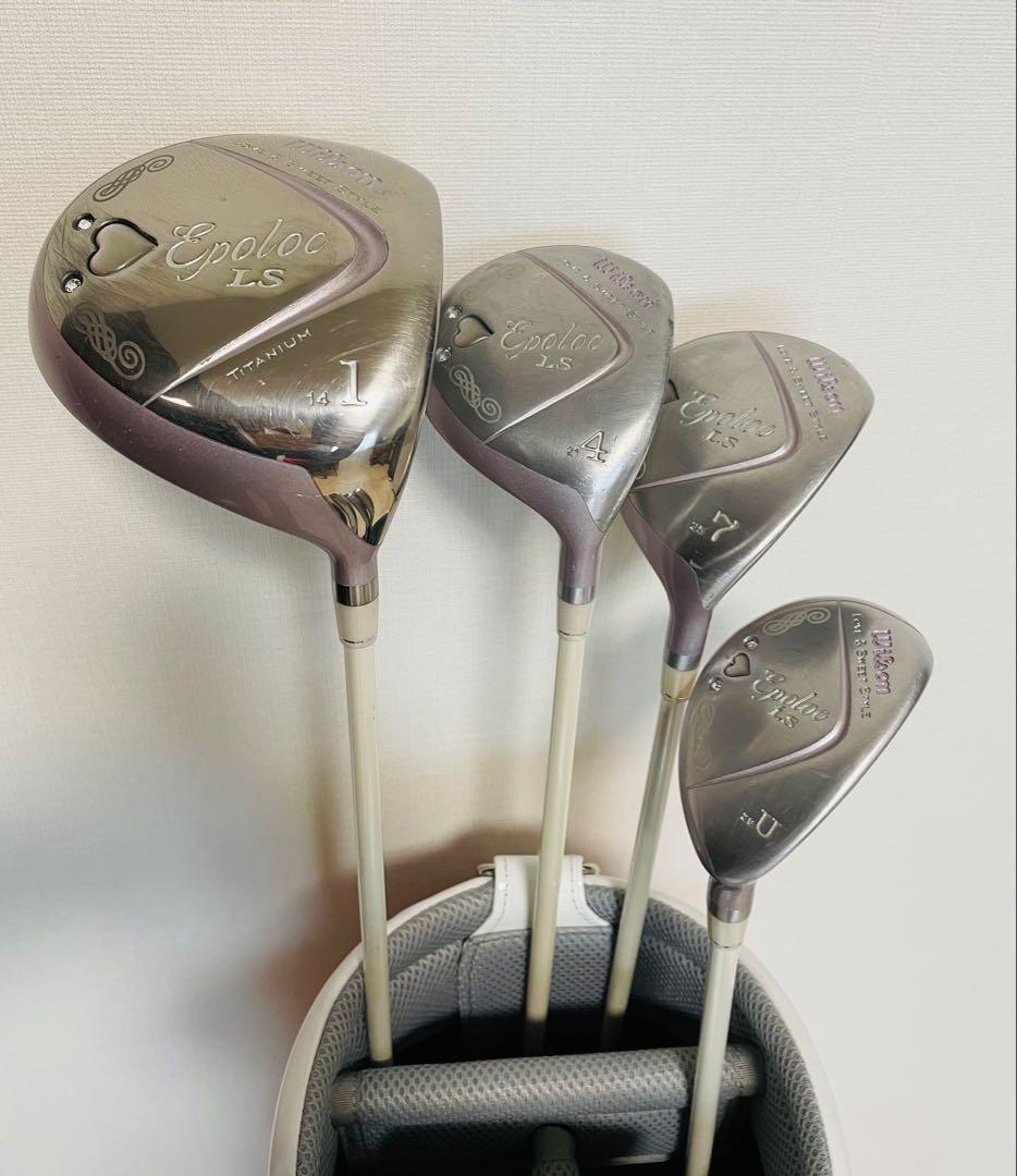 ♡ウィルソン♡ レディース ゴルフクラブ 10本セット