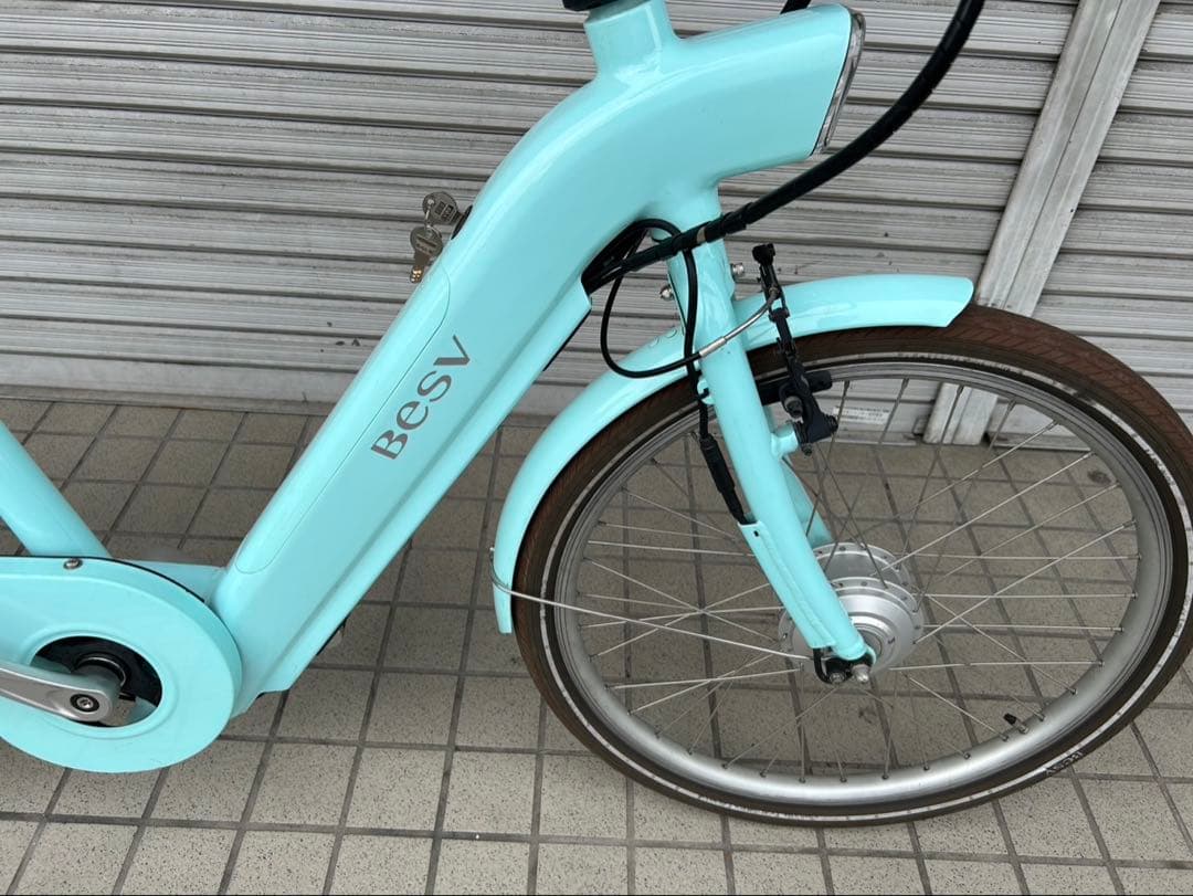 Besv 電動アシスト 24インチ バッテリー7Ah 鍵2個付き 充電器あり