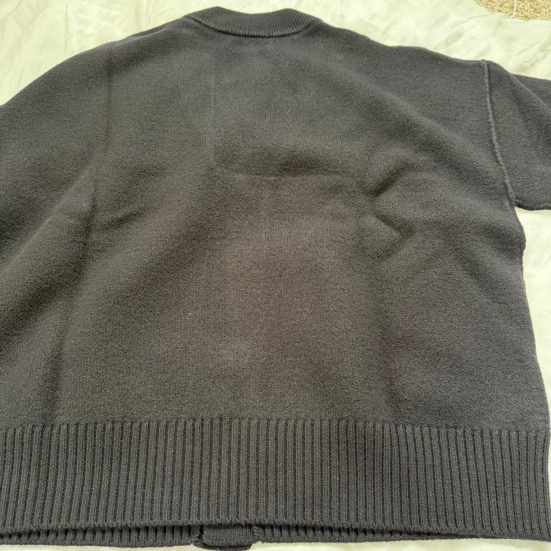 ⭐️タグ付き　Ami Paris 厚手　前ボタンカーディガン⭐️