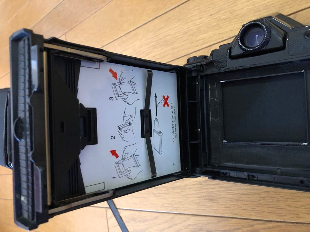 Pentax 67 ポラロイド改造