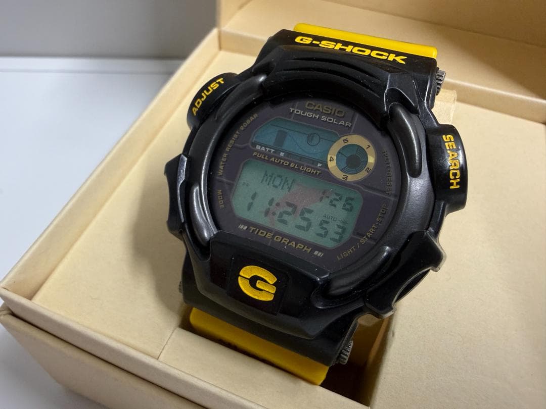 G-SHOCK DW-9701K イルクジ 　イエロー／ブラック