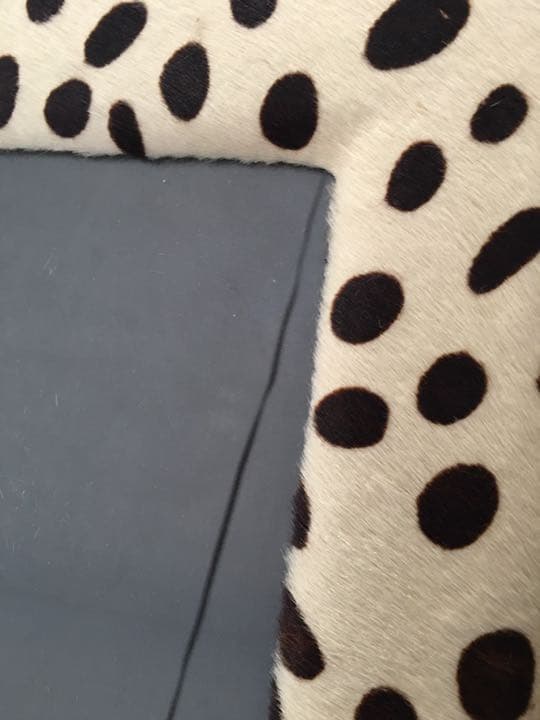 ハラコレザー　大判フォトフレーム