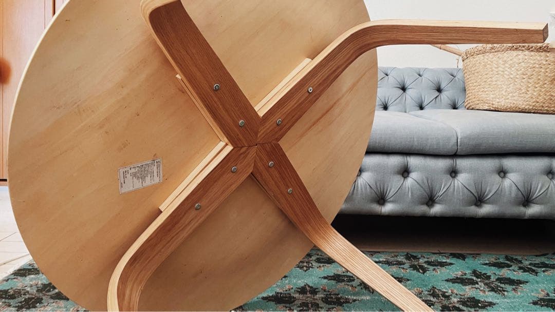 イームズ CTW プライウッドコーヒーテーブル（リプロダクト）