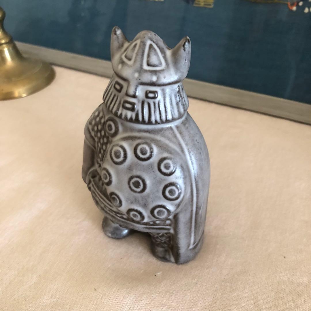 北欧　Upsala Ekeby ウプサラエクビー バイキング S アンティーク