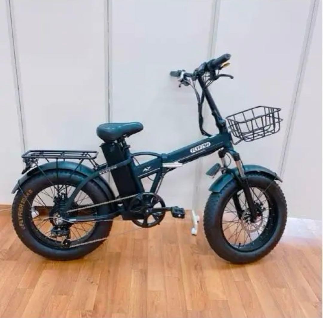 [ジャンク品］FLYFISH フライフィッシュ 電動アシスト折りたたみ自転車