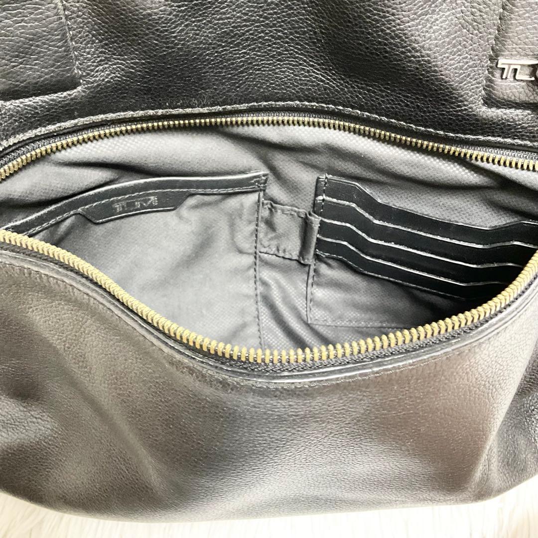 【希少品✨】トゥミ　トートバッグ　ビジネスバッグ　ビーコンヒル　オールレザー　黒