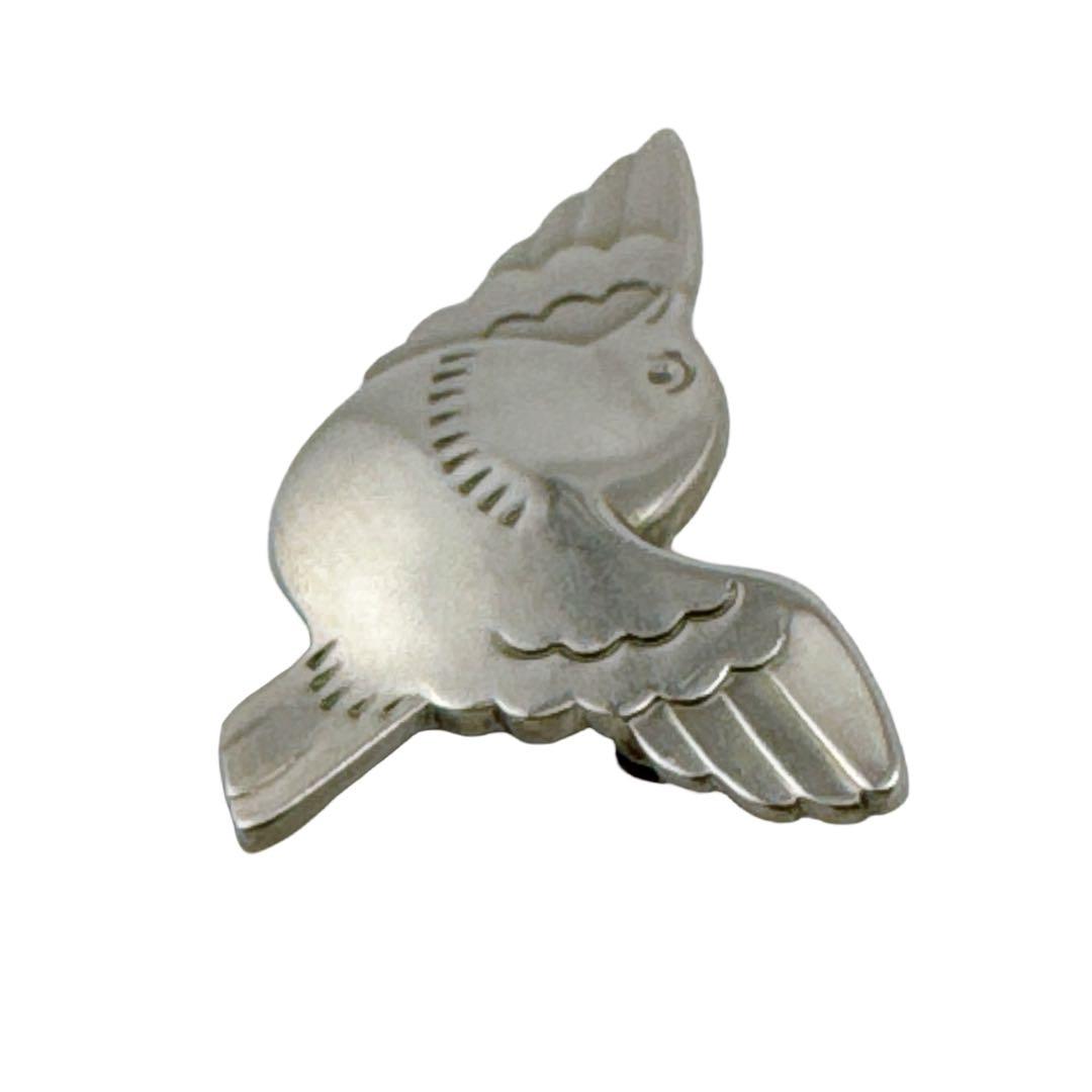 ジョージジェンセン ブローチ ピン バード 鳥 鳩 ハト ピジョン Sv925