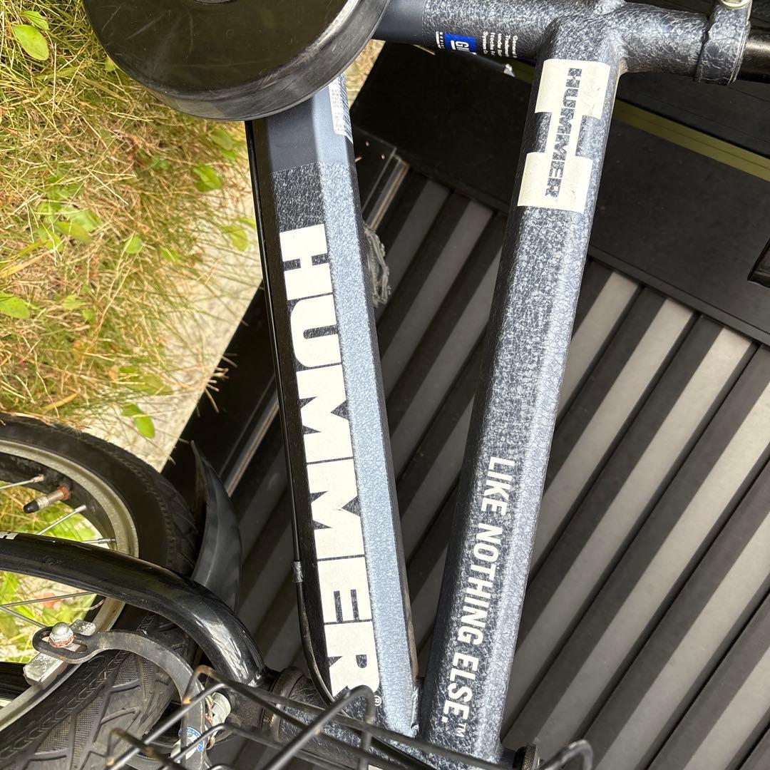引き渡し限定⭐︎HUMMER子供用自転車18インチ