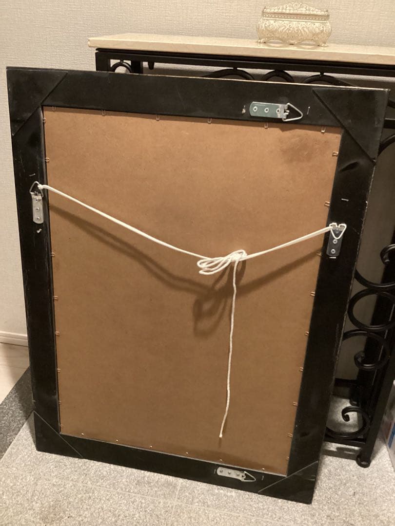 クラシック装飾　壁掛け鏡　62✖️82 大きめ　縦・横両用