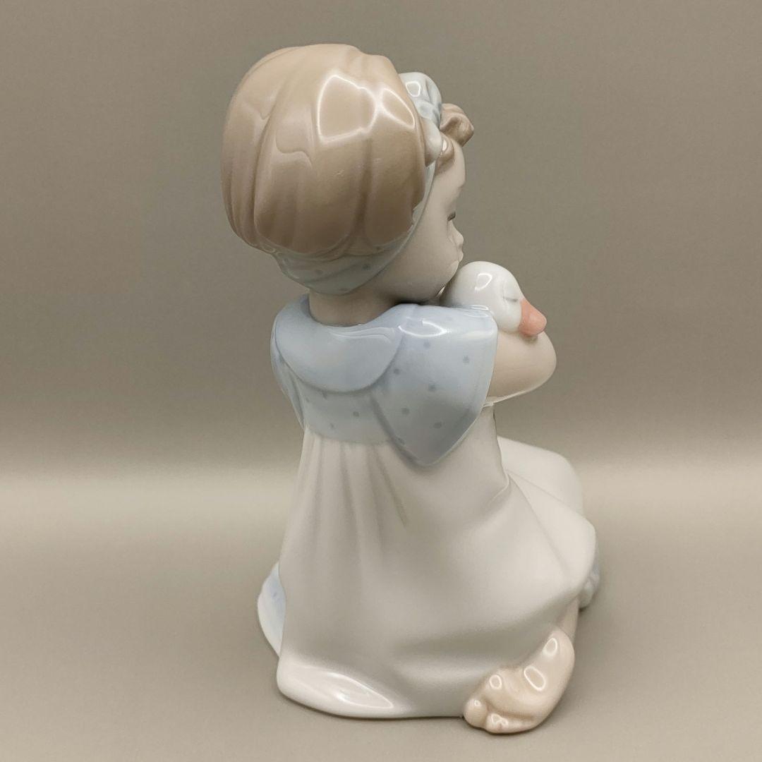 リヤドロ NAO　Farmyard buddies　少女　あひる