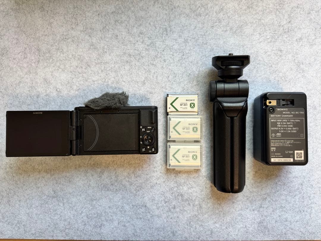 SONY VLOGCAM ZV-1 シューティンググリップキット ※おまけ付