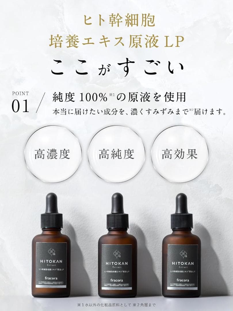 6個セット ヒト幹細胞培養エキス 原液LP 15mL ヒト幹細胞 FRACORA