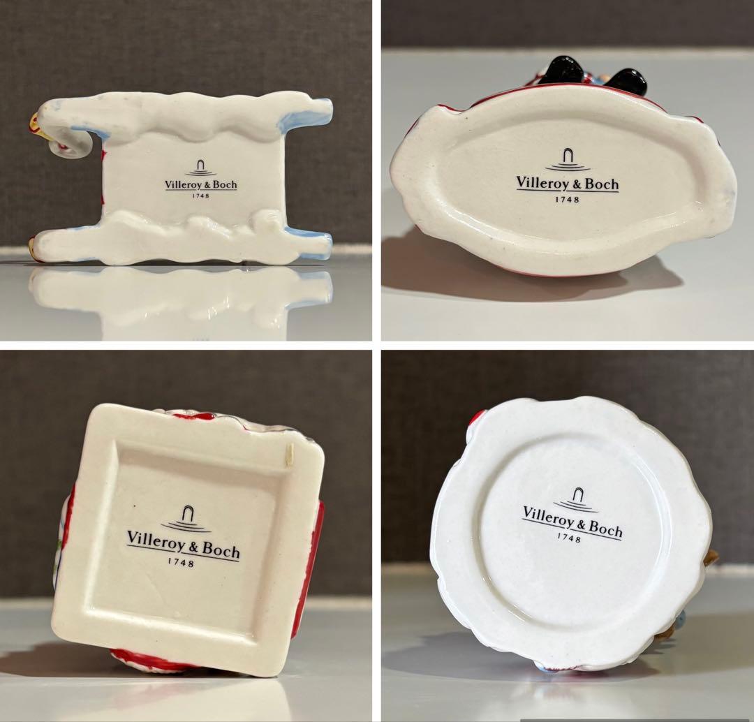 Villeroy & Bochビレロイ&ボッホ クリスマスヒンジボックス4点