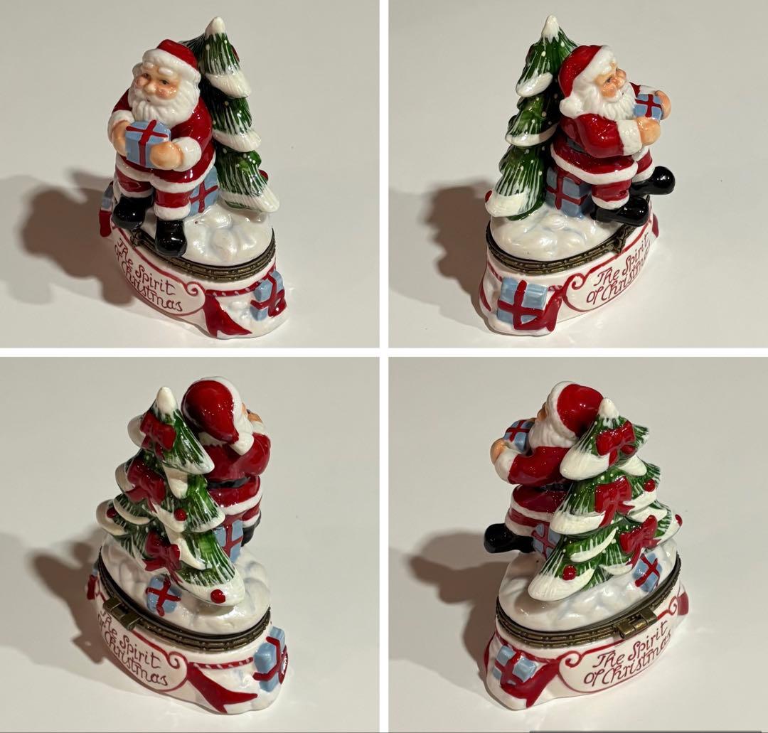 Villeroy & Bochビレロイ&ボッホ クリスマスヒンジボックス4点