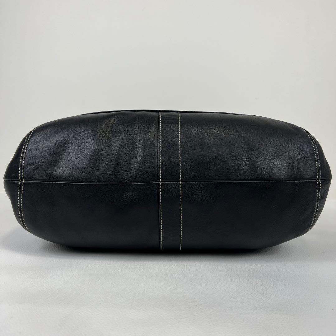 バッグ COACH leather turn lock Shoulder Bag y2k